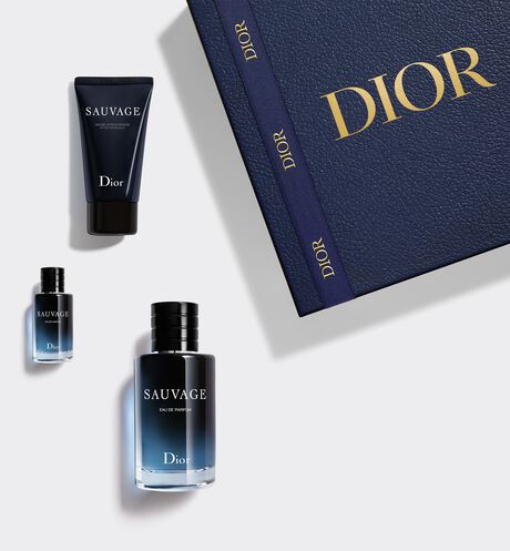Dior - Sauvage Cofre perfume - eau de parfum, miniatura de perfume y bálsamo after shave
