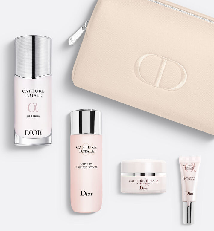 Verdorde Wacht even Draaien Complete Capture Totale Ritual Pouch: 4 Skincare Products | DIOR