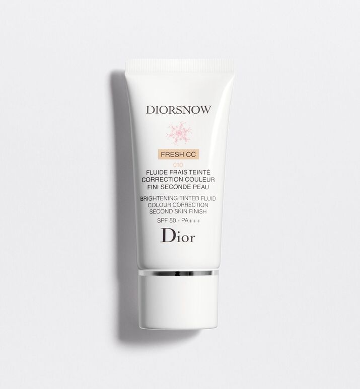 Diorsnow Brightening fluid colour correction second skin finish – PA+++ - The collections - Skincare |