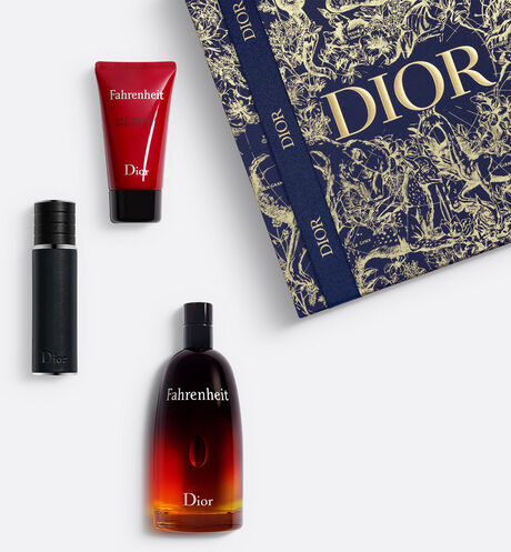 Dior - Fahrenheit Set - Gelimiteerde Editie Parfumset - eau de toilette, douchegel en travel spray