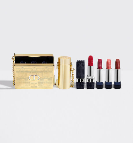 Dior - Minaudière Rouge Dior - Edición Limitada The Atelier Of Dreams Estuche y portabarras de labios - colección de barras de labios