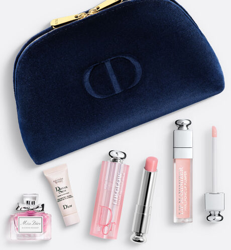 Dior - 迪奧癮誘粉漾雙星組 限量禮盒–粉漾潤唇膏、豐漾俏唇蜜、迪奧花漾淡香水、超級夢幻美肌萃
