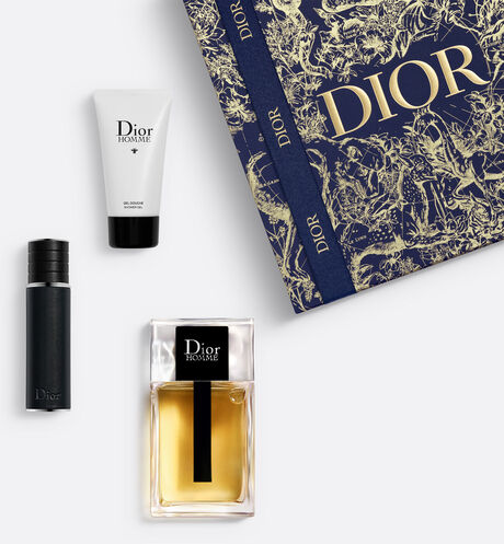 Dior - Dior Homme Set - Limited Edition Gift Set - Eau de Toilette, Shower Gel and Travel Spray