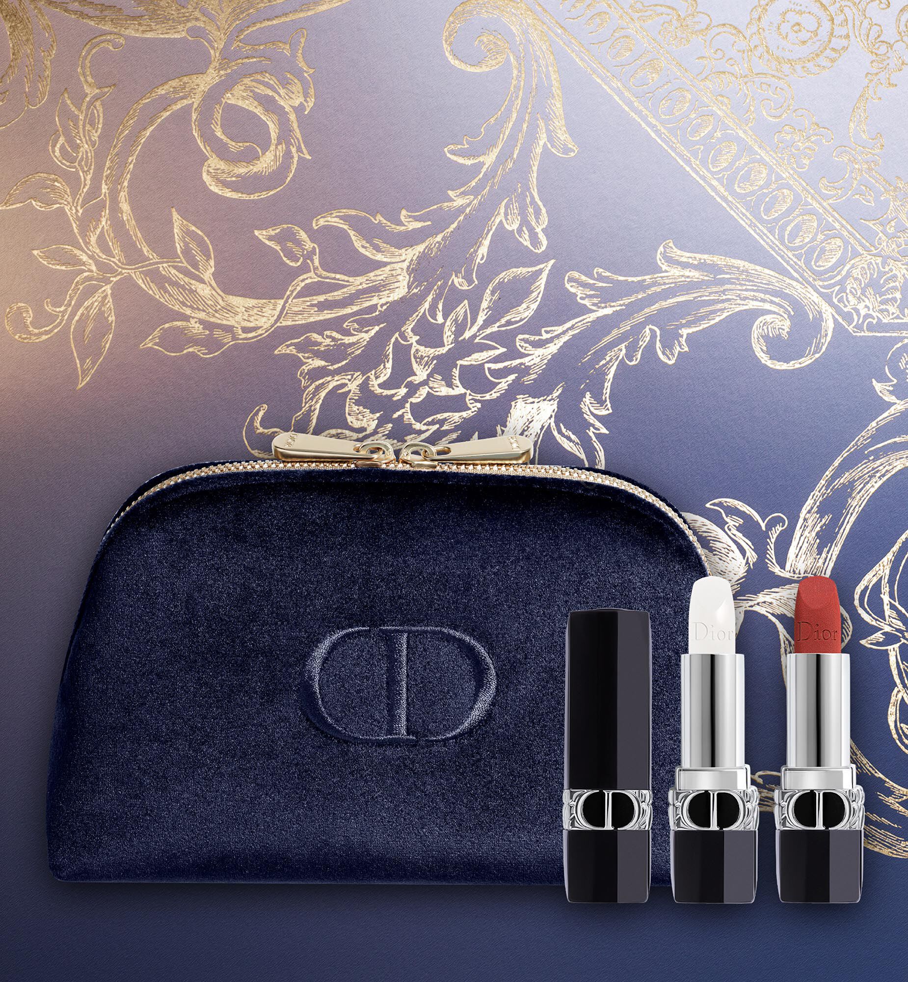 Rouge Dior Set: Lipstick, Lip Balm and Pouch | DIOR