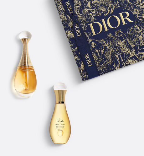 Dior - Coffret J'adore eau de parfum infinissime - édition limitée Coffret cadeau - eau de parfum et huile pour le corps