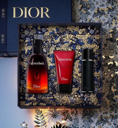 Dior - Fahrenheit Set Gift set - eau de toilette, travel spray and shower gel - 3 Open gallery