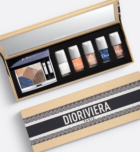 Dior - The Dioriviera Set Dioriviera makeup set - 5 couleurs couture palette and selection of 5 dior vernis nail polishes