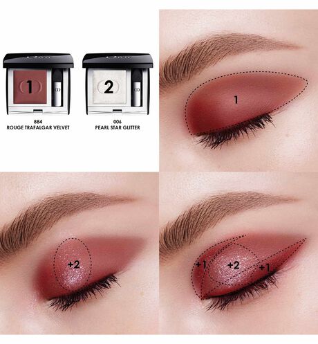 Dior - Mono Couleur Couture High-color eyeshadow - long-wear spectacular finish - 15 Open gallery