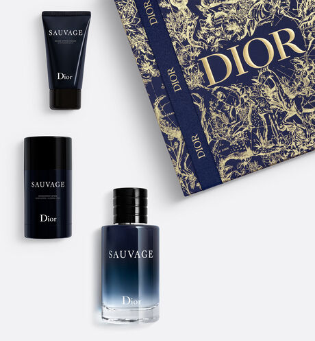 Dior - Cofanetto Sauvage Eau De Toilette – Edizione Limitata Cofanetto profumo – eau de toilette, balsamo dopobarba e deodorante