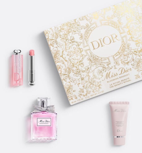 Dior - Miss Dior Blooming Bouquet - The Beauty Ritual - Limited Edition Dior set - miss dior blooming bouquet, dior addict lip glow lip balm, miss dior hand cream