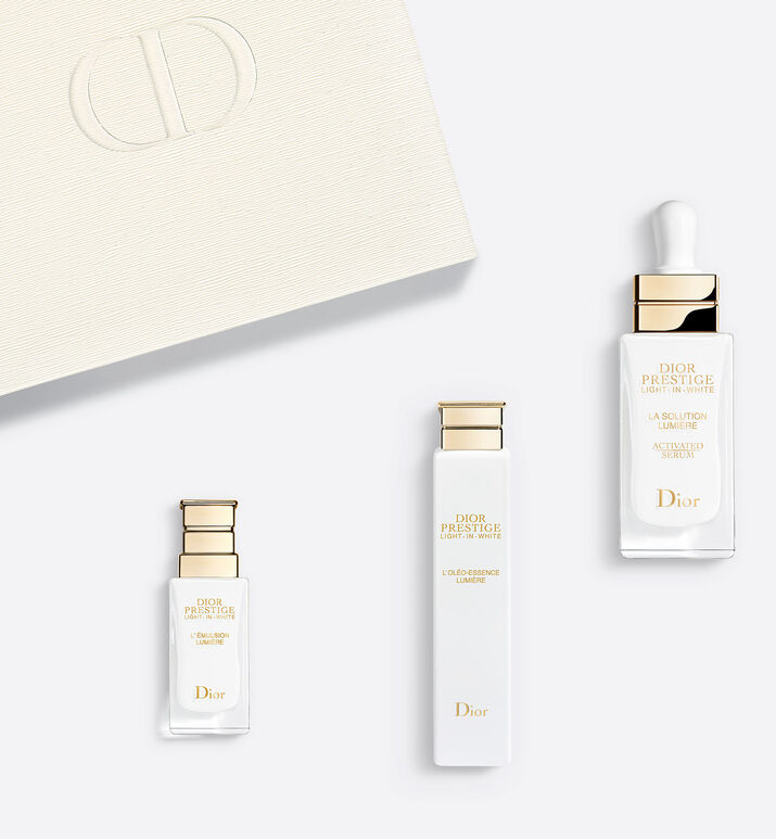 Dior Prestige Light-in-White Set: Lotion, Serum & Cream