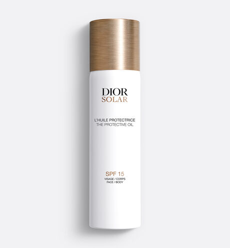 Dior - Dior Solar L'Huile Protectrice Visage Et Corps SPF 15 Zonne-olie- medium bescherming