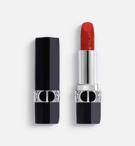 Dior - Rouge Dior - Gelimiteerde Editie Lipstick - navulbaar - fluwelen, matte en gesatineerde finish