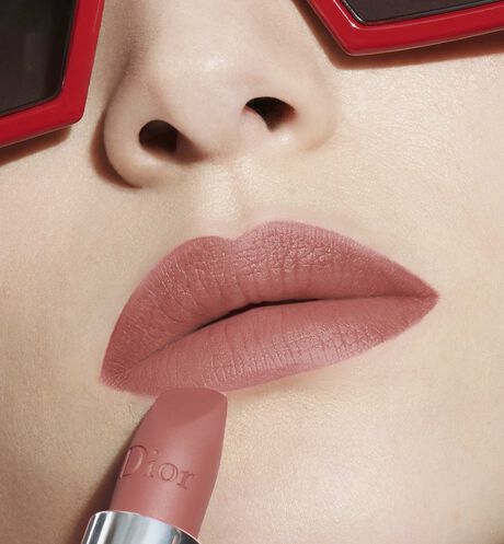 Dior - Rouge Dior Refillable lipstick with 4 couture finishes: satin, matte, metallic & new velvet - 70 Open gallery