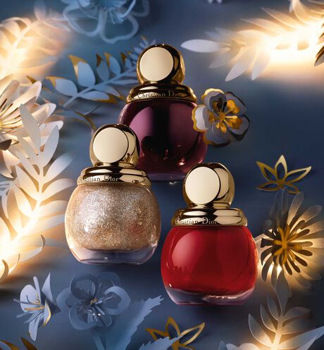 Dior - Diorific Vernis - The Atelier of Dreams Limited Edition Nail lacquer - bold color & couture bottle - 2 Open gallery