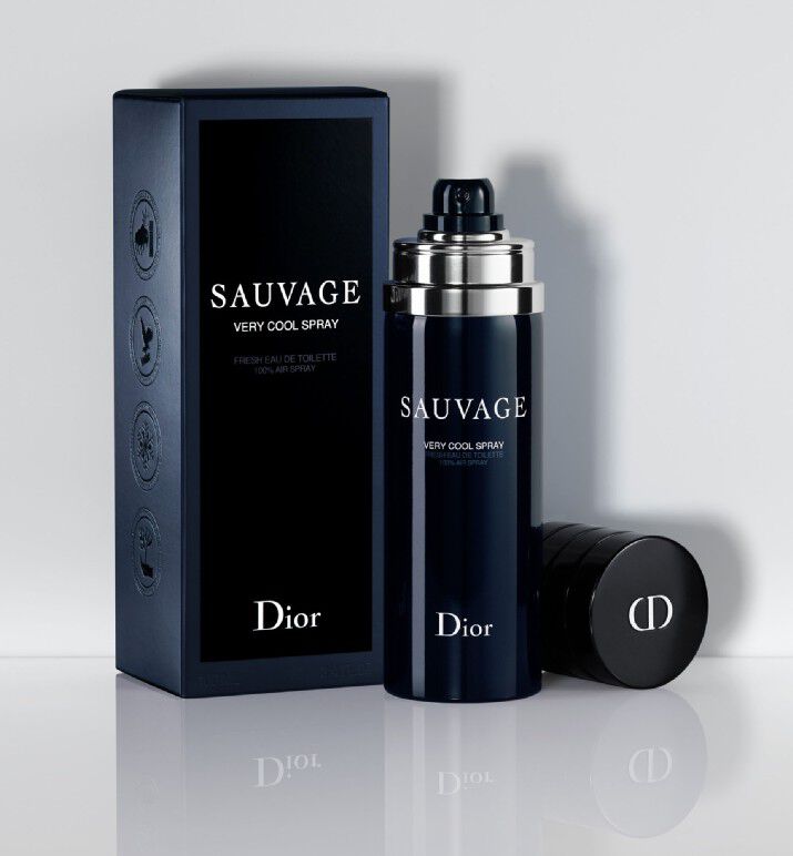 overtale en kreditor bronze Sauvage Very cool spray - fresh eau de toilette - 100% air spray - Men's  Fragrance - Fragrance | DIOR