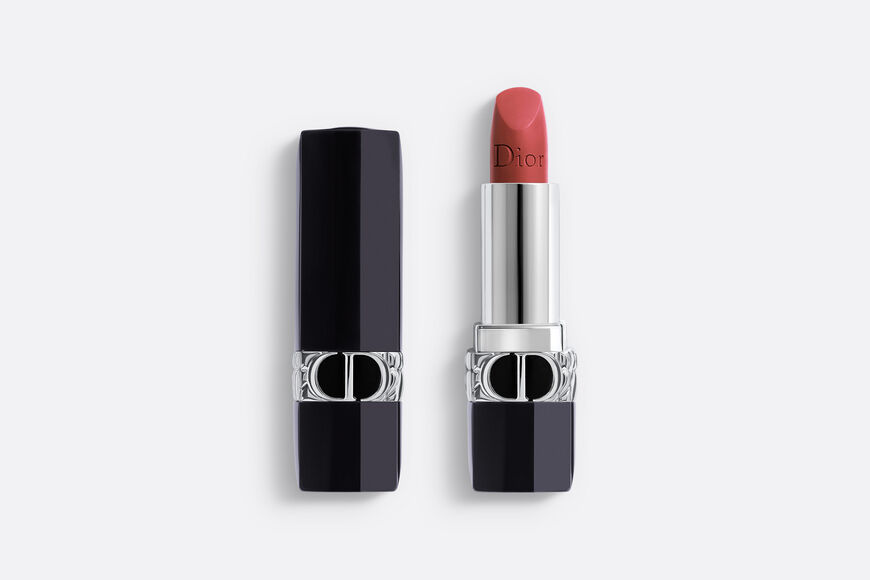 Dior - Rouge Dior Refillable lipstick with 4 couture finishes: satin, matte, metallic & new velvet Open gallery