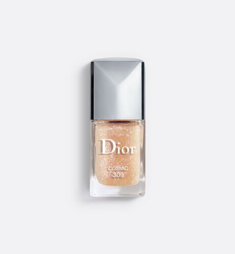 Dior - Dior Vernis Top Coat - Limited Edition Top coat nail lacquer - glittery gold lacquer