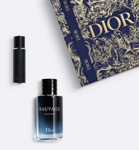 Dior - Sauvage Eau De Parfum Set - Limited Edition Fragrance set - eau de parfum and travel spray