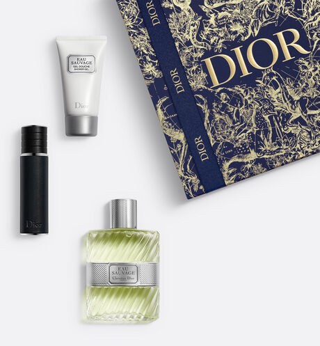 Dior - Eau Sauvage Set - Limited Edition Gift set - eau de toilette, shower gel and travel spray