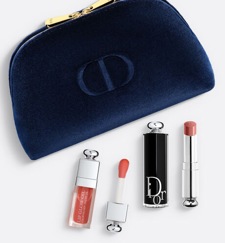 Dior - Dior Addict Pouch Makeup selection - dior addict lip oil and lipstick