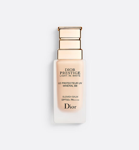 Dior - 玫瑰花蜜純白礦物防曬BB底霜SPF50+ PA++++ 調色防曬 - 防護及抗衰老乳液