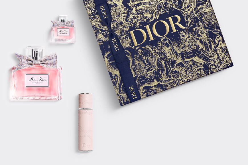 Dior - Miss Dior Set - Limited Edition Gift set - eau de parfum, travel spray and fragrance miniature Open gallery