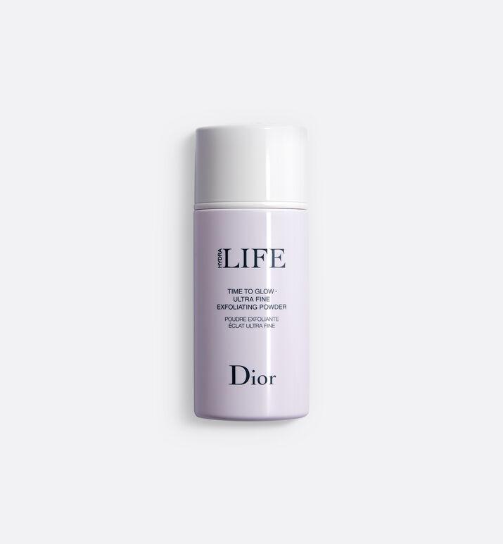 Dior Hydra Life Time to glow - ultra fine exfoliating powder - The  collections - Skincare | DIOR