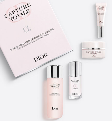 Dior - Coffret Découverte Capture Totale Le rituel découverte révélateur de jeunesse - sélection de 4 soins fermeté
