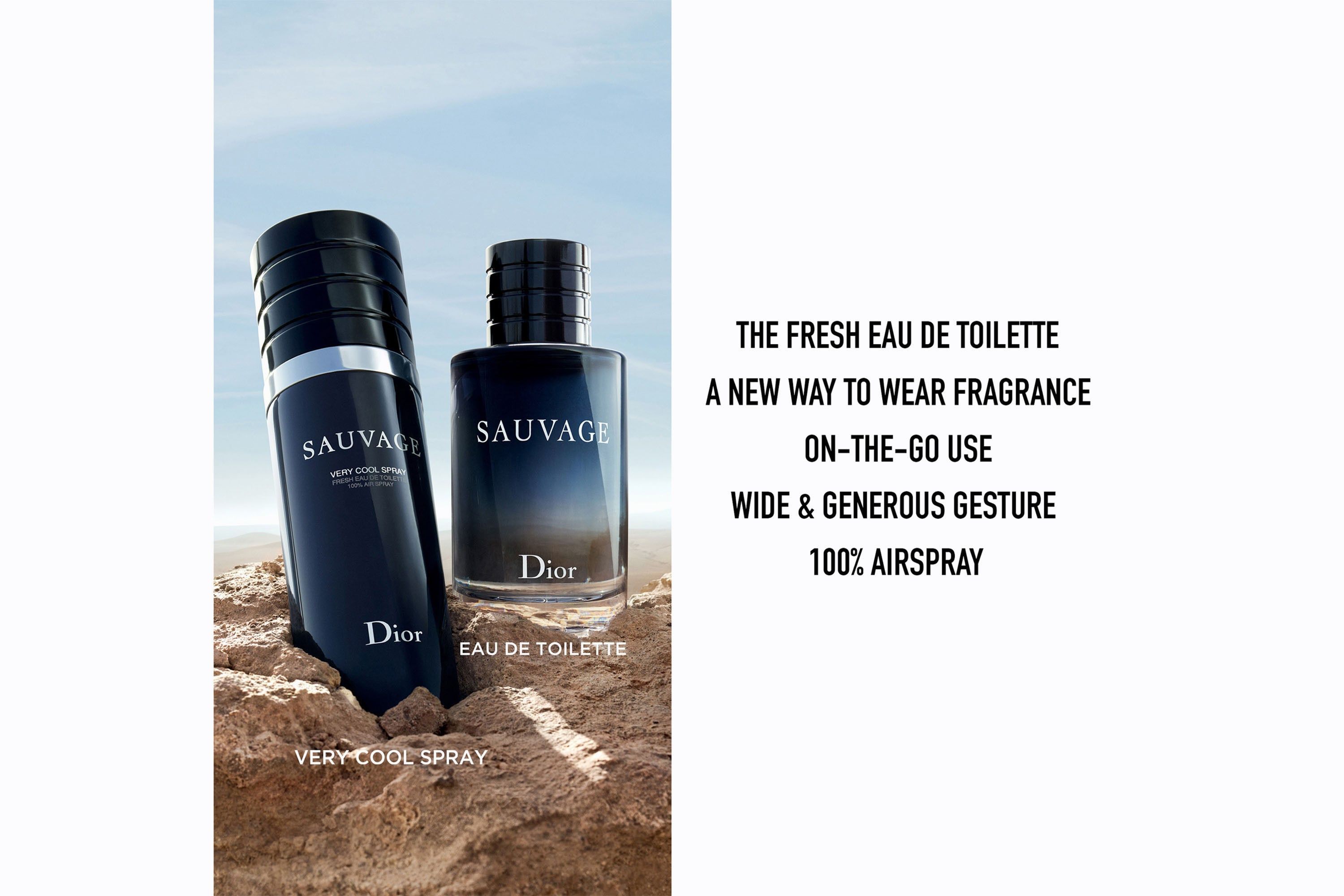 bord Proberen Een trouwe Sauvage Very Cool Spray: the new way to wear Sauvage | DIOR