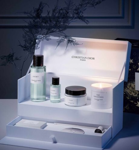 Dior - Lucky Luxury Set Art of Living Gift Set - Fragrances, Body Creme, Soap, Candle and Accessories