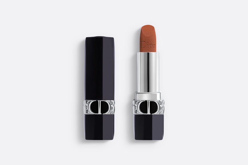 Dior - Rouge Dior Refillable lipstick with 4 couture finishes: satin, matte, metallic & new velvet - 16 Open gallery