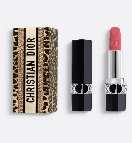 Dior - Rouge Dior - Mitzah Limited Edition Refillable lipstick - couture finishes - engraved pattern