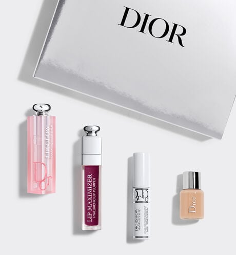 Dior - Dior Addict Glow Set Makeup Set - Lip Balm, Lip Gloss, Mascara Primer-Serum & Complexion Primer