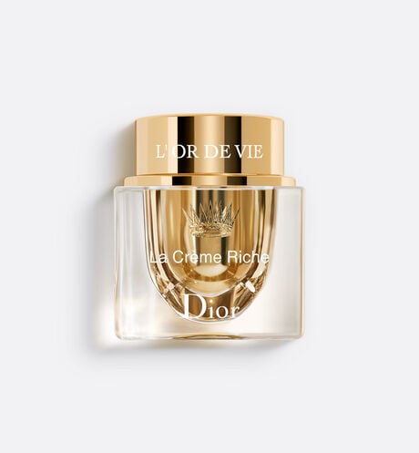 Dior - L'Or De Vie La Crème Riche Crème Riche - Anti-Aging Meisterwerk - Nährende Pflege für trockene Haut - 92% Inhaltsstoffe natürlichen Ursprungs