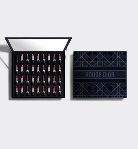 Dior - Коллекционный Набор из 35 помад Rouge Dior Роскошная Коллекция — 34 Помады и 1 Бальзам для Губ — Цвет От-Кутюр и Цветочный Уход