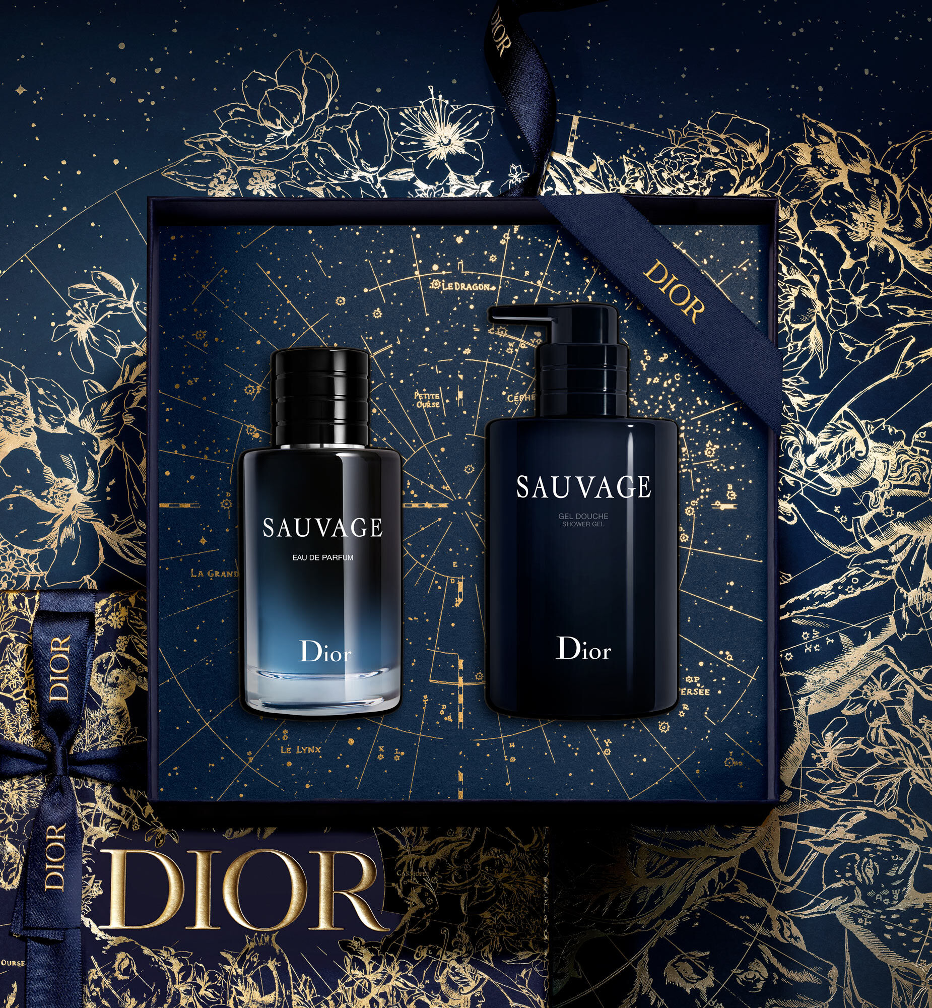 DIOR Mens 3Pc Sauvage Parfum Gift Set  Macys