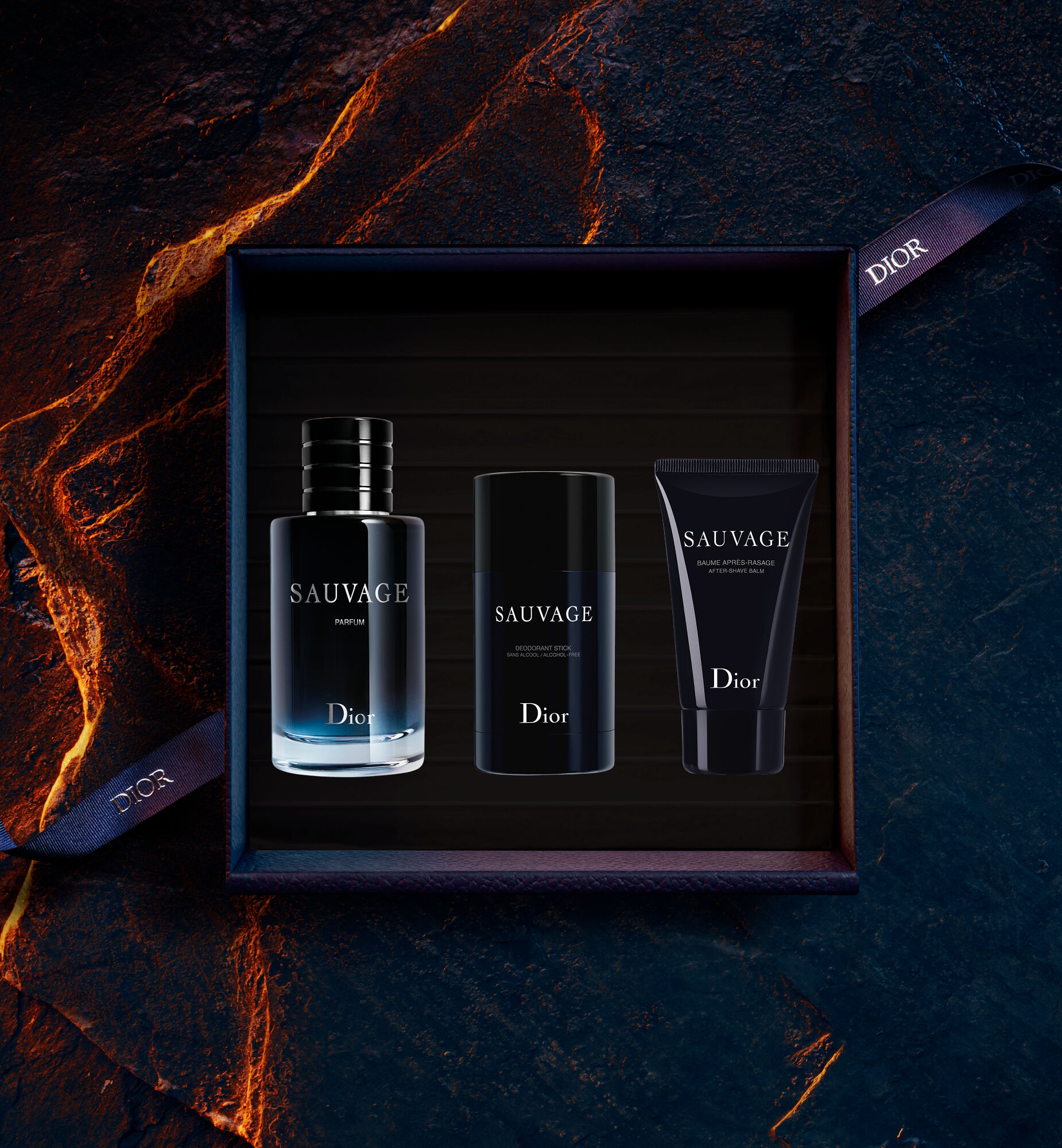 dior cologne sauvage set