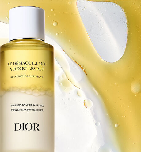 Dior - Eye and Lip Makeup Remover Bi-phase eye and lip makeup remover with purifying french water lily - 2 Open gallery