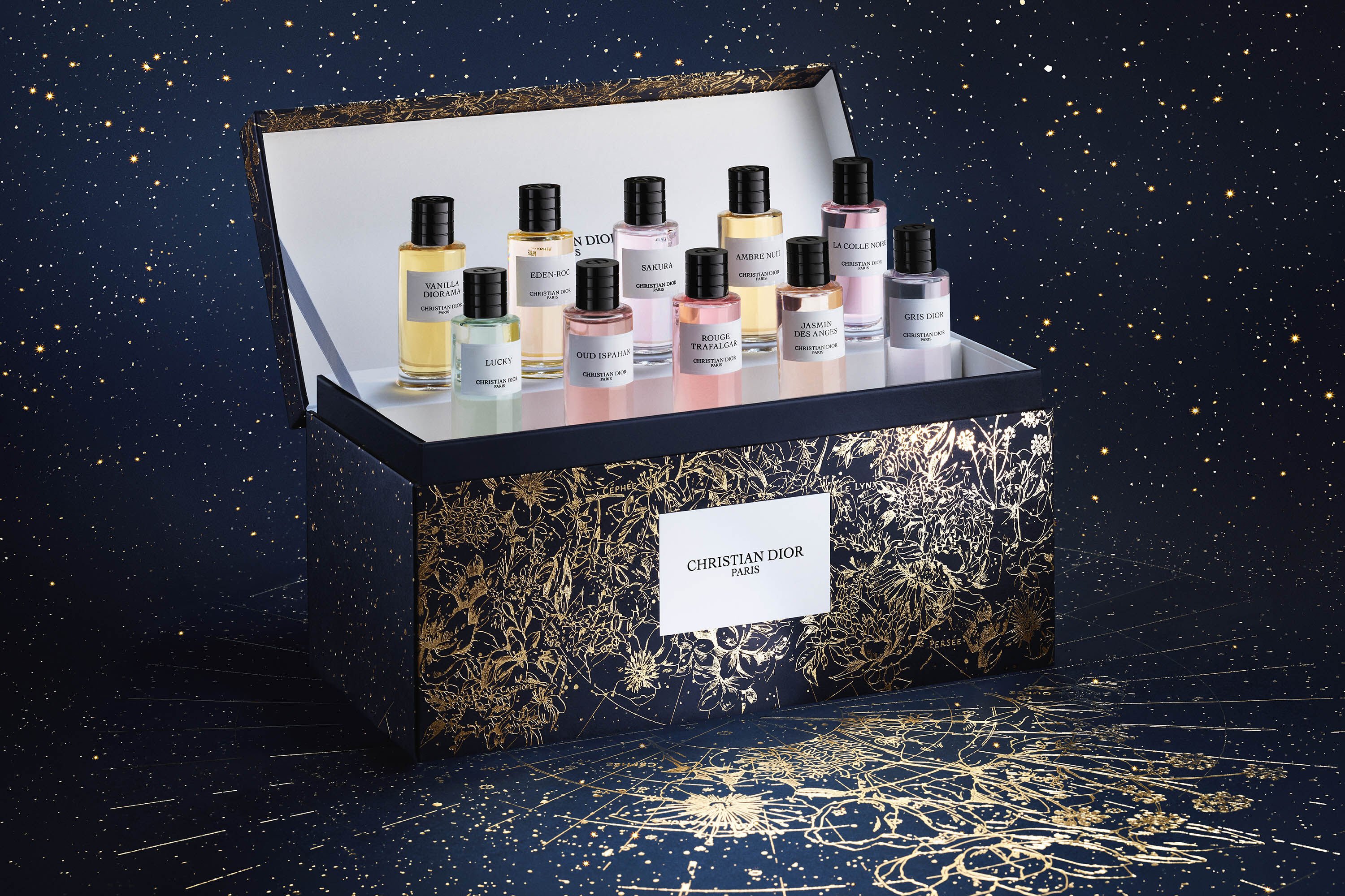 Les Parfums De Paris Miniature Perfume Bottles in Box