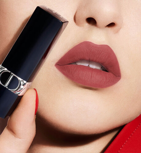 Dior - Rouge Dior Refillable lipstick with 4 couture finishes: satin, matte, metallic & new velvet - 2 Open gallery