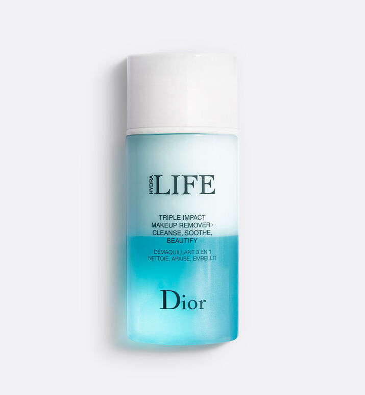 Evalueerbaar Verdeel Kangoeroe Dior Hydra Life Triple impact makeup remover • cleanse, soothe, beautify -  The collections - Skincare | DIOR