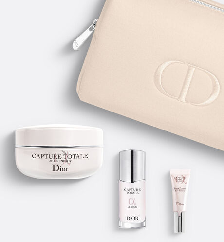 Dior - Capture Totale Pouch The Youth-Revealing Ritual - selection of 3 firming skincare products