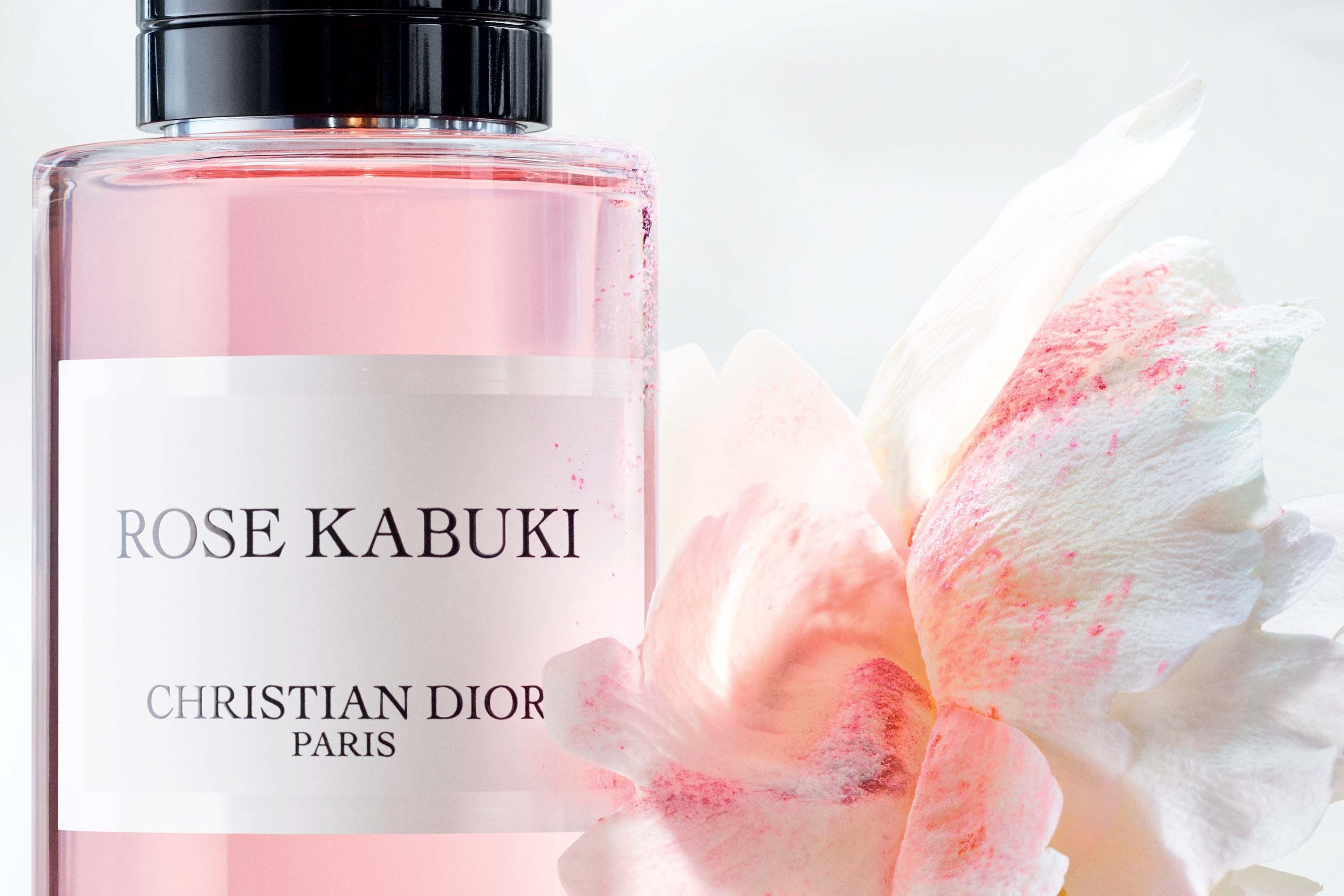 Rose Kabuki Fragrance the floral fragrance powdery and musky