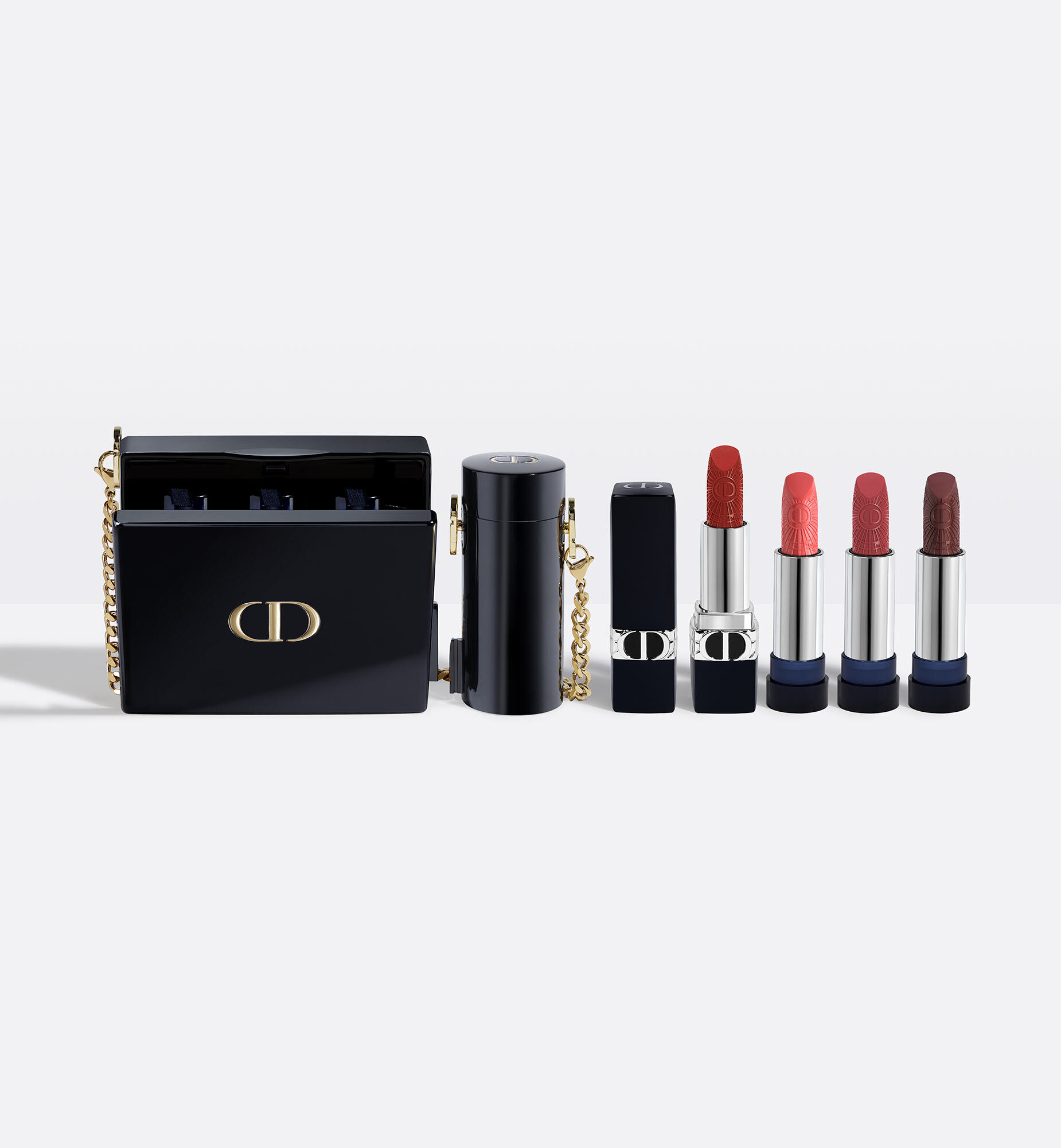 Mua Set Son Dior Rouge Refillable Lipstick Collection  Couture Color   Floral Lip Care 5 Màu chính hãng Bộ sản phẩm cao cấp Giá tốt