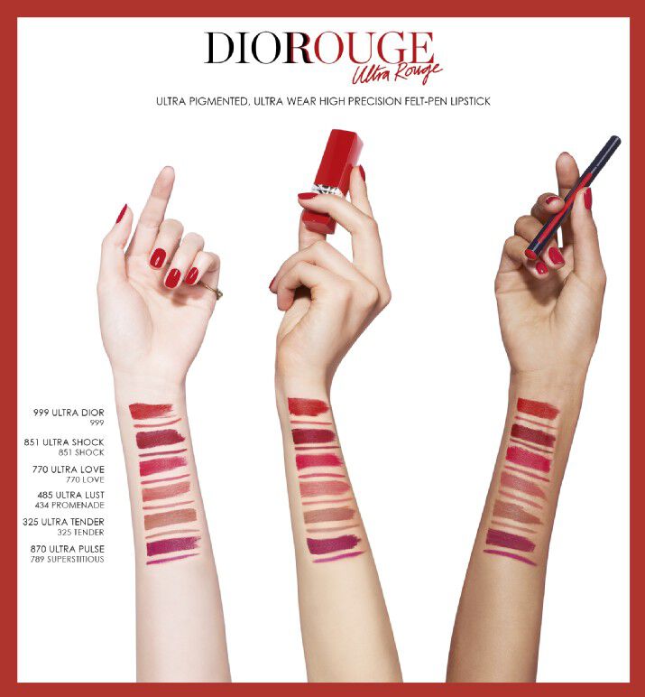 Son Dior Ultra Rouge 545 Cam Tươi  Son Dior Vỏ Đỏ