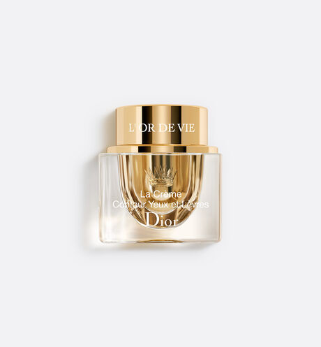 Dior - L'Or De Vie La Crème Contour Yeux Et Lèvres Crema - contorno occhi e labbra - un capolavoro skincare