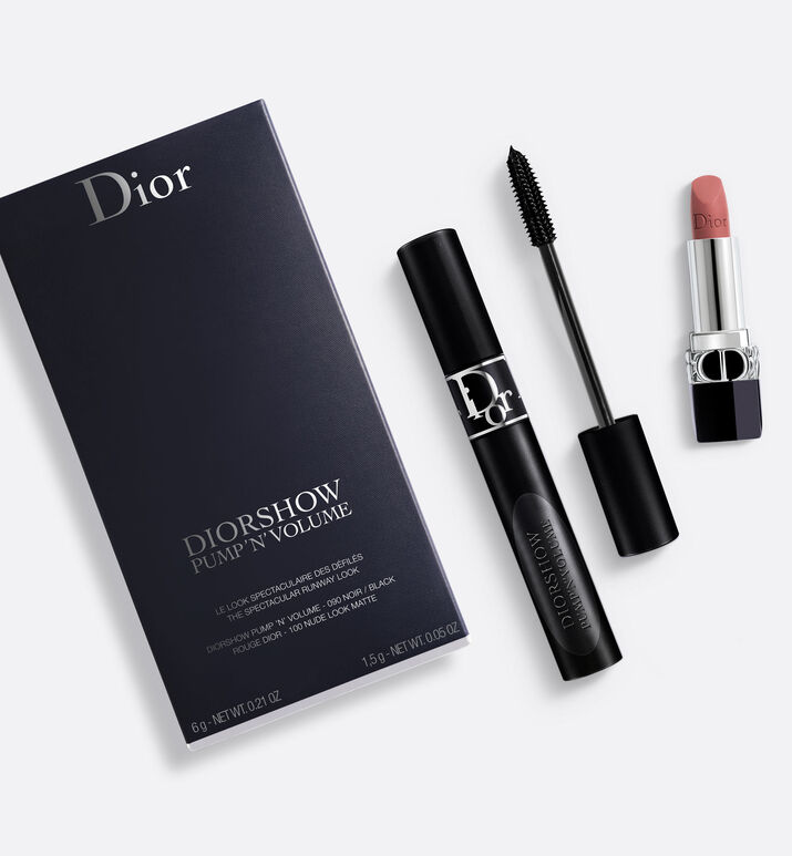 kimplante Bil kontroversiel Makeup Set: Volumizing Mascara and Matte Finish Lipstick | DIOR