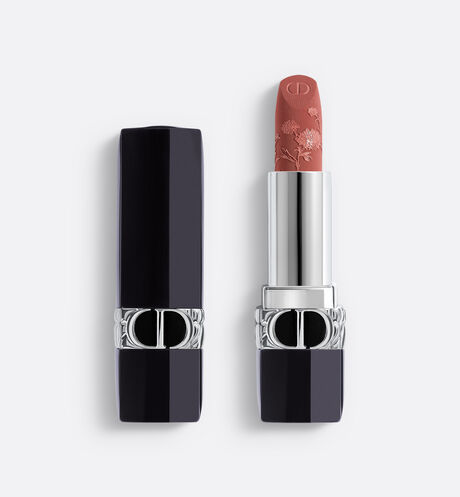 Dior - Rouge Dior - édition couture Millefiori Rouge à lèvres - motif gravé millefiori - couleur couture et soin floral