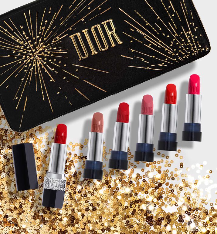 rinse Resembles Fjord Makeup coffret: an exclusive selection of iconic lipsticks | DIOR